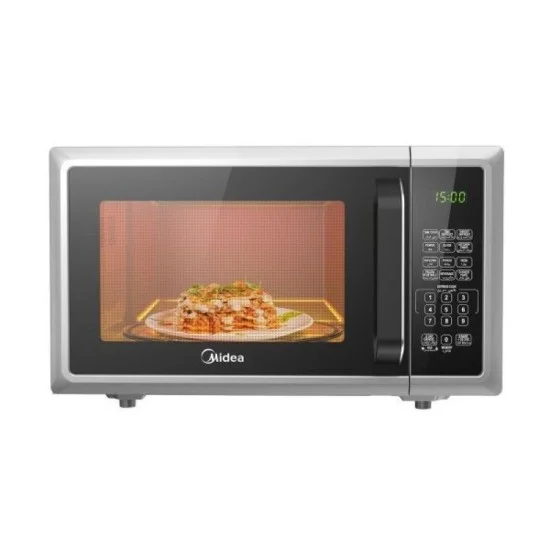 Midea Microwave 25L Digital 6 Menus Defrost - Silver